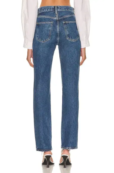 AGOLDE Lana Mid Rise Straight Jeans | Thumbnail 5 AGOLDE Lana Mid Rise Straight Jeans | Thumbnail 5