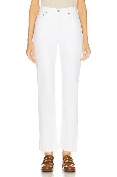 AGOLDE Riley Long High Rise Straight Jeans | Thumbnail 3 AGOLDE Riley Long High Rise Straight Jeans | Thumbnail 3