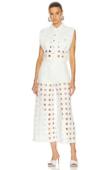 Alaïa Low Waist Pant | Thumbnail 4 Alaïa Low Waist Pant | Thumbnail 4