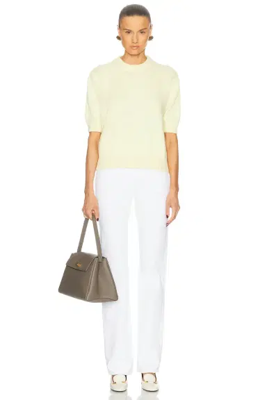 Khaite Davin Cashmere Sweater Top | Thumbnail 4 Khaite Davin Cashmere Sweater Top | Thumbnail 4