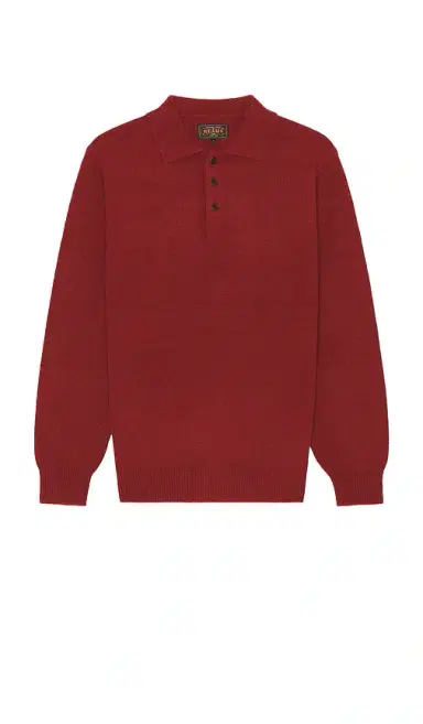 Beams Plus Knit Polo 9G Sweater | Thumbnail 2 Beams Plus Knit Polo 9G Sweater | Thumbnail 2