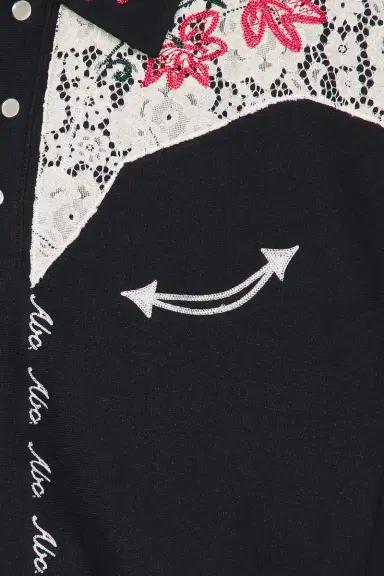 Advisory Board Crystals Western Shirt Style Collared Crew | Thumbnail 4 Advisory Board Crystals Western Shirt Style Collared Crew | Thumbnail 4