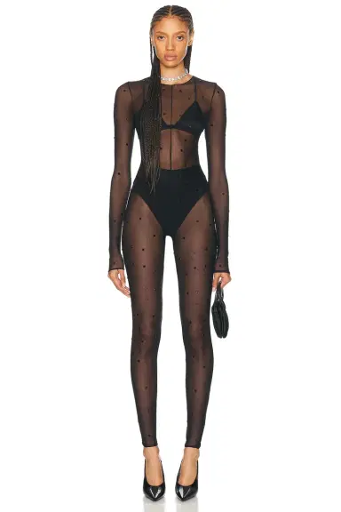 Oseree Crystal Jumpsuit | Thumbnail 1 Oseree Crystal Jumpsuit | Thumbnail 1