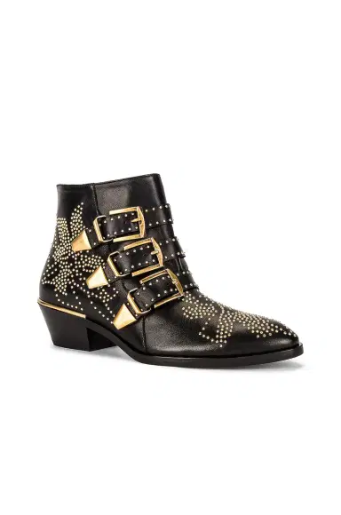 Chloé Susanna Leather Studded Booties | Thumbnail 2 Chloé Susanna Leather Studded Booties | Thumbnail 2