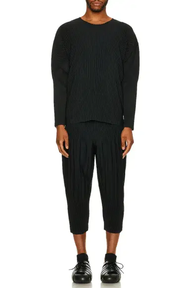 Homme Plisse Issey Miyake Basics Relaxed Pant | Thumbnail 4 Homme Plisse Issey Miyake Basics Relaxed Pant | Thumbnail 4