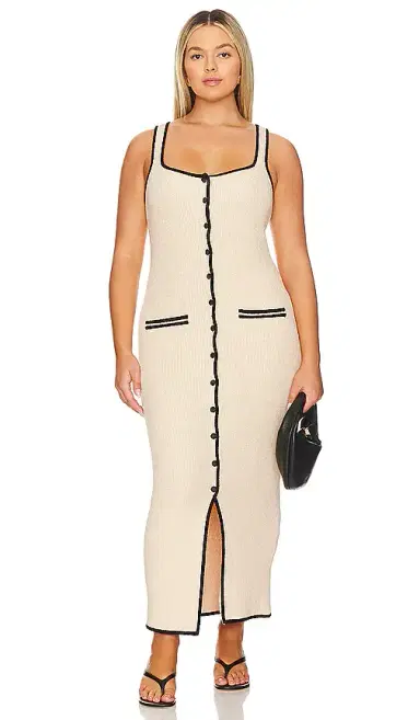 L'Academie Havilah Midi Dress | Thumbnail 2 L'Academie Havilah Midi Dress | Thumbnail 2
