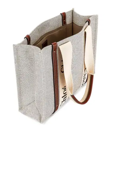 Chloé Medium Woody Tote Bag | Thumbnail 5 Chloé Medium Woody Tote Bag | Thumbnail 5