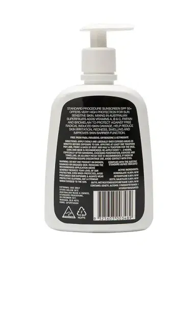 Standard Procedure SPF 50+ 500ml Sunscreen | Thumbnail 2 Standard Procedure SPF 50+ 500ml Sunscreen | Thumbnail 2