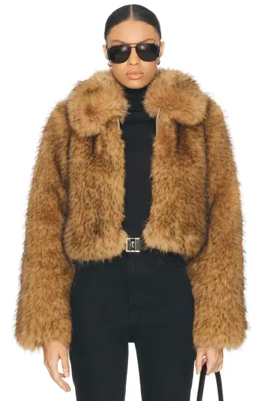 L'Academie Savoie Faux Fur Jacket | Thumbnail 3 L'Academie Savoie Faux Fur Jacket | Thumbnail 3