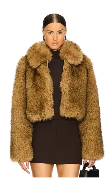 L'Academie Savoie Faux Fur Jacket | Thumbnail 1 L'Academie Savoie Faux Fur Jacket | Thumbnail 1