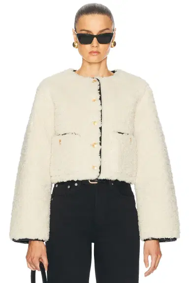 L'Academie Pauchet Reversible Faux Sherpa Jacket | Thumbnail 3 L'Academie Pauchet Reversible Faux Sherpa Jacket | Thumbnail 3