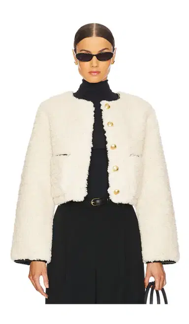 L'Academie Pauchet Reversible Faux Sherpa Jacket | Thumbnail 1 L'Academie Pauchet Reversible Faux Sherpa Jacket | Thumbnail 1