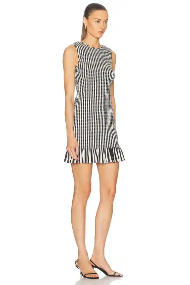 SIMONMILLER Belle Smocked Mini Dress | Thumbnail 2 SIMONMILLER Belle Smocked Mini Dress | Thumbnail 2