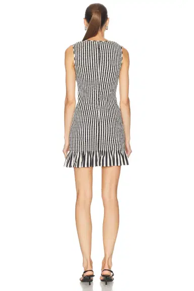 SIMONMILLER Belle Smocked Mini Dress | Thumbnail 3 SIMONMILLER Belle Smocked Mini Dress | Thumbnail 3