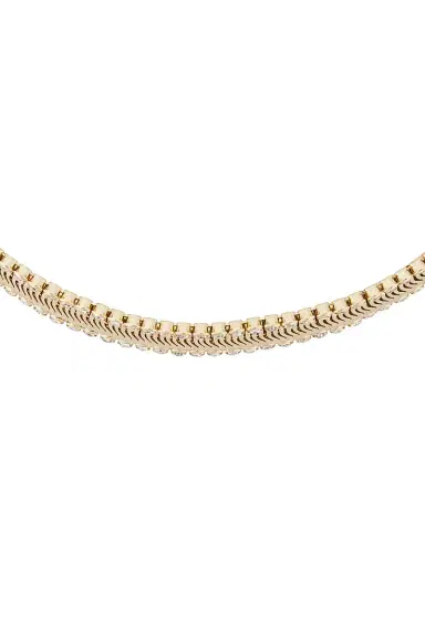 Alessandra Rich Chain Choker Necklace | Thumbnail 2 Alessandra Rich Chain Choker Necklace | Thumbnail 2