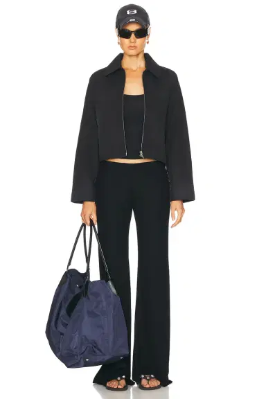 Balenciaga Long Sleeve Decollete Top | Thumbnail 4 Balenciaga Long Sleeve Decollete Top | Thumbnail 4