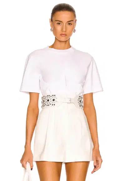 Alaïa Corset T-Shirt | Thumbnail 1 Alaïa Corset T-Shirt | Thumbnail 1