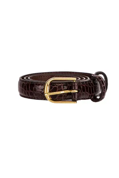 Nili Lotan Jane Croc Belt | Thumbnail 3 Nili Lotan Jane Croc Belt | Thumbnail 3