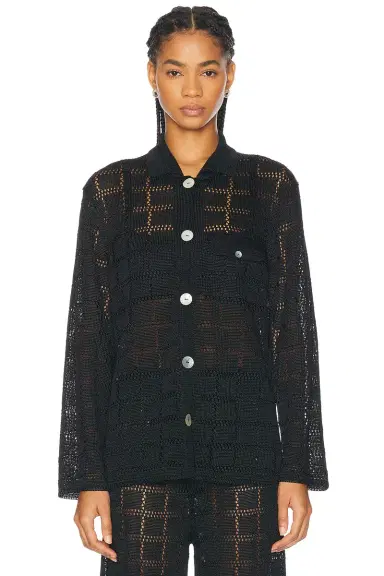 Calle Del Mar Long Sleeve Patchwork Shirt | Thumbnail 2 Calle Del Mar Long Sleeve Patchwork Shirt | Thumbnail 2