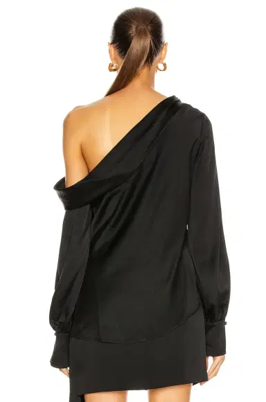 Simkhai Alice One Shoulder Top | Thumbnail 4 Simkhai Alice One Shoulder Top | Thumbnail 4
