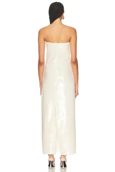 SEV Sequin Strapless Midi Dress | Thumbnail 3 SEV Sequin Strapless Midi Dress | Thumbnail 3