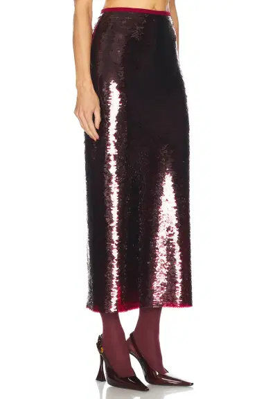 SEV Sequin Midi Skirt | Thumbnail 2 SEV Sequin Midi Skirt | Thumbnail 2