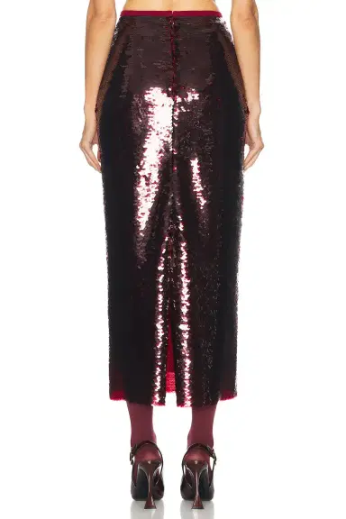 SEV Sequin Midi Skirt | Thumbnail 4 SEV Sequin Midi Skirt | Thumbnail 4