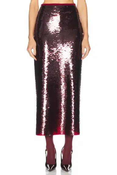 SEV Sequin Midi Skirt | Thumbnail 1 SEV Sequin Midi Skirt | Thumbnail 1