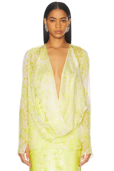 SEV Long Sleeve Draped Blouse | Thumbnail 1 SEV Long Sleeve Draped Blouse | Thumbnail 1