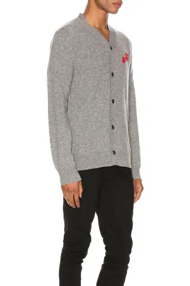 COMME des GARCONS PLAY Multiheart Cardigan | Thumbnail 3 COMME des GARCONS PLAY Multiheart Cardigan | Thumbnail 3