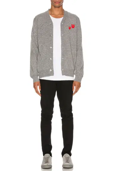 COMME des GARCONS PLAY Multiheart Cardigan | Thumbnail 5 COMME des GARCONS PLAY Multiheart Cardigan | Thumbnail 5
