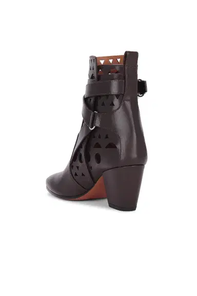ALAÏA Perforated Ankle Boot | Thumbnail 3 ALAÏA Perforated Ankle Boot | Thumbnail 3