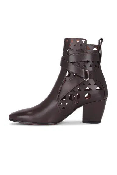 ALAÏA Perforated Ankle Boot | Thumbnail 5 ALAÏA Perforated Ankle Boot | Thumbnail 5