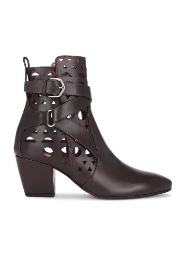 ALAÏA Perforated Ankle Boot | Thumbnail 1 ALAÏA Perforated Ankle Boot | Thumbnail 1