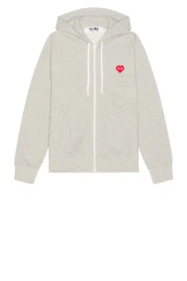 Comme des Garçons PLAY Invader Hooded Sweatshirt | Thumbnail 1 Comme des Garçons PLAY Invader Hooded Sweatshirt | Thumbnail 1