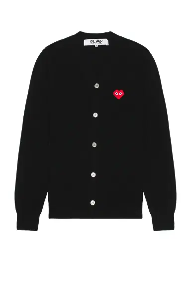 Comme des Garçons PLAY Invader Cardigan | Thumbnail 1 Comme des Garçons PLAY Invader Cardigan | Thumbnail 1