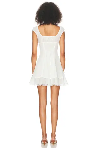 Helsa Voile Faire Mini Dress | Thumbnail 5 Helsa Voile Faire Mini Dress | Thumbnail 5