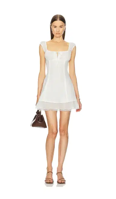 Helsa Voile Faire Mini Dress | Thumbnail 1 Helsa Voile Faire Mini Dress | Thumbnail 1