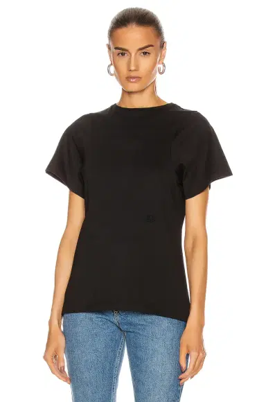 TOTEME Curved Seam Tee | Thumbnail 2 TOTEME Curved Seam Tee | Thumbnail 2