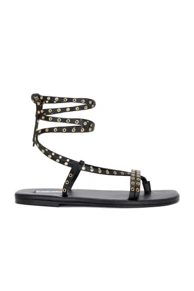 Alaïa Flat Strappy Sandal | Thumbnail 2 Alaïa Flat Strappy Sandal | Thumbnail 2