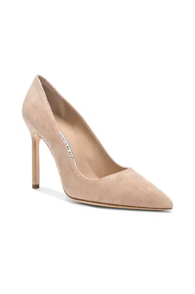 Manolo Blahnik BB 105 Suede Pumps | Thumbnail 2 Manolo Blahnik BB 105 Suede Pumps | Thumbnail 2