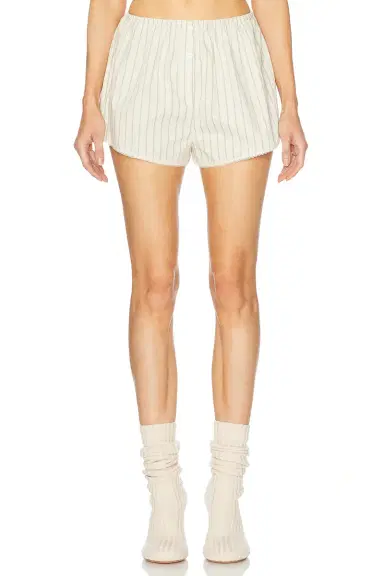 Helsa Pinstripe Poplin House Short | Thumbnail 3 Helsa Pinstripe Poplin House Short | Thumbnail 3