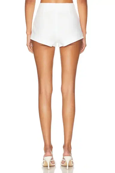 Helsa Washed Linen Micro Short | Thumbnail 4 Helsa Washed Linen Micro Short | Thumbnail 4