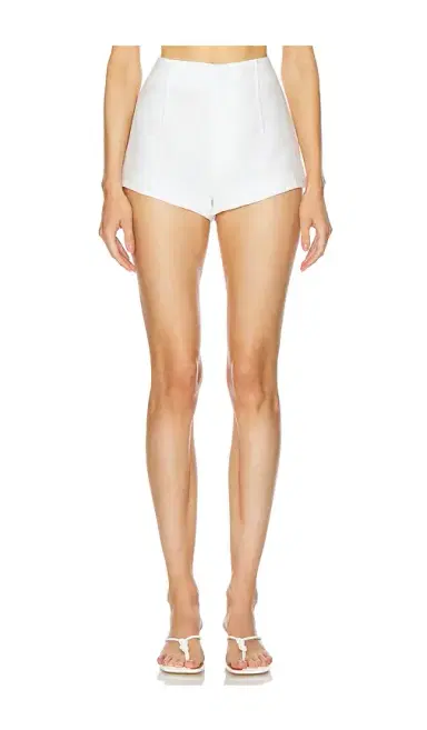 Helsa Washed Linen Micro Short | Thumbnail 7 Helsa Washed Linen Micro Short | Thumbnail 7