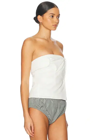 Miu Miu Strapless Top | Thumbnail 3 Miu Miu Strapless Top | Thumbnail 3