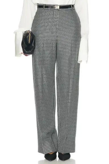 Stella McCartney Checked Loose Pant | Thumbnail 1 Stella McCartney Checked Loose Pant | Thumbnail 1
