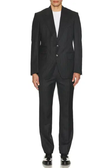 Tom Ford Chalk Stripe Shelton Suit | Thumbnail 8 Tom Ford Chalk Stripe Shelton Suit | Thumbnail 8