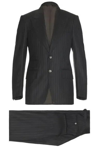 Tom Ford Chalk Stripe Shelton Suit | Thumbnail 1 Tom Ford Chalk Stripe Shelton Suit | Thumbnail 1