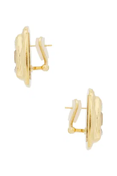 Amina Muaddi Jeanne Earrings | Thumbnail 3 Amina Muaddi Jeanne Earrings | Thumbnail 3