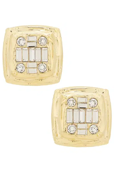 Amina Muaddi Jeanne Earrings | Thumbnail 1 Amina Muaddi Jeanne Earrings | Thumbnail 1